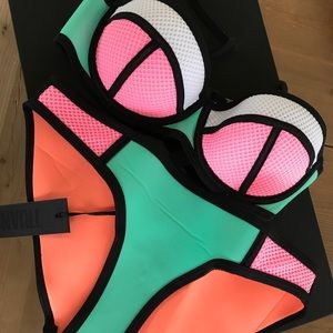 Triangl Poppy Flamingo Swimsuit